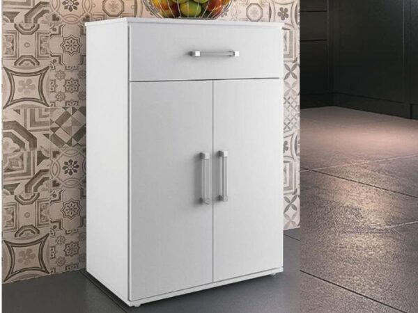 Balcão de cozinha 2 portas 1 gaveta Juliana – Branco