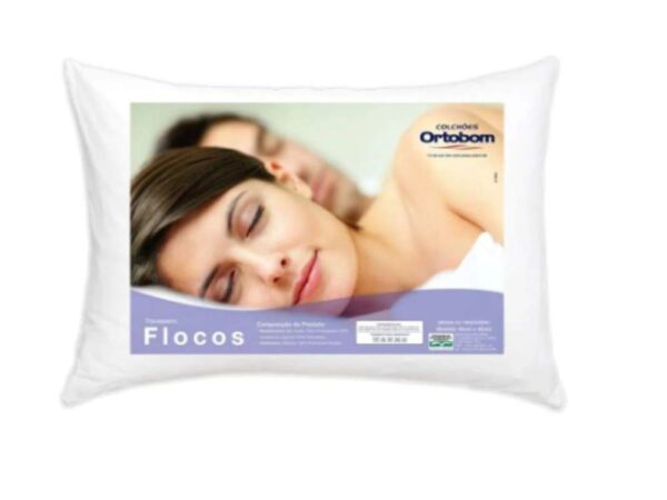 Travesseiro Flocos - 45x65cm