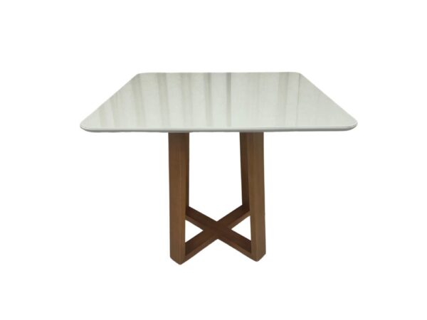 Mesa de Jantar Pedro 90x0.90 – Mel/Off White