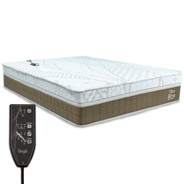 Colchão Queen Terapêutico Massageador Titan - VIERO MÓVEIS
