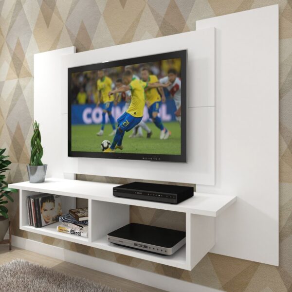 Painel até 48" Roger P600 Branco - FELLICCI
