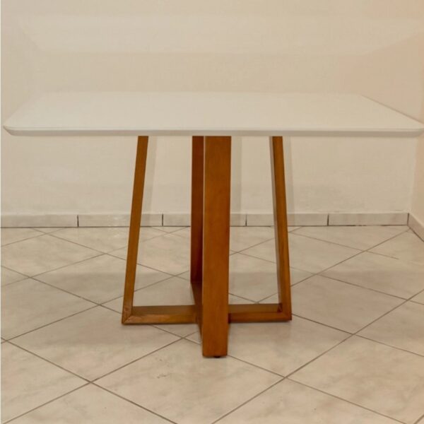 Mesa Pedro 120 Mel/Off White - ART ASSENTOS