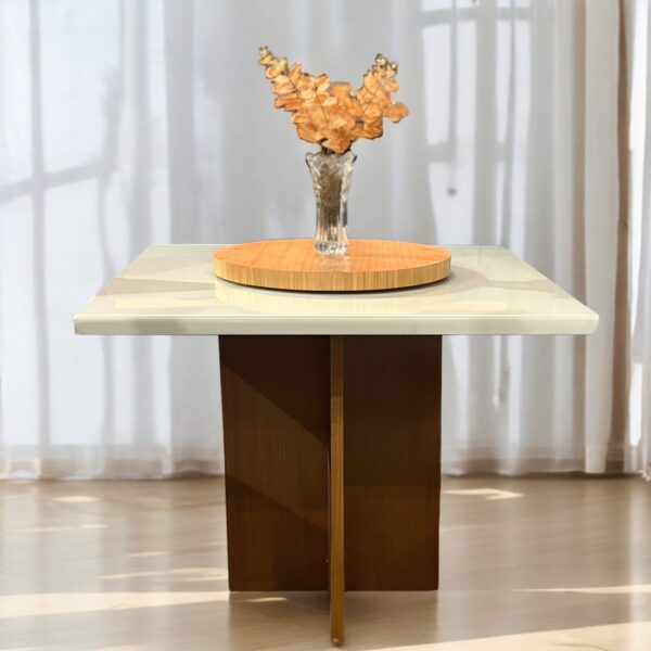 Mesa Salinas 90 Cinamomo/Off White - AVALON DECOR